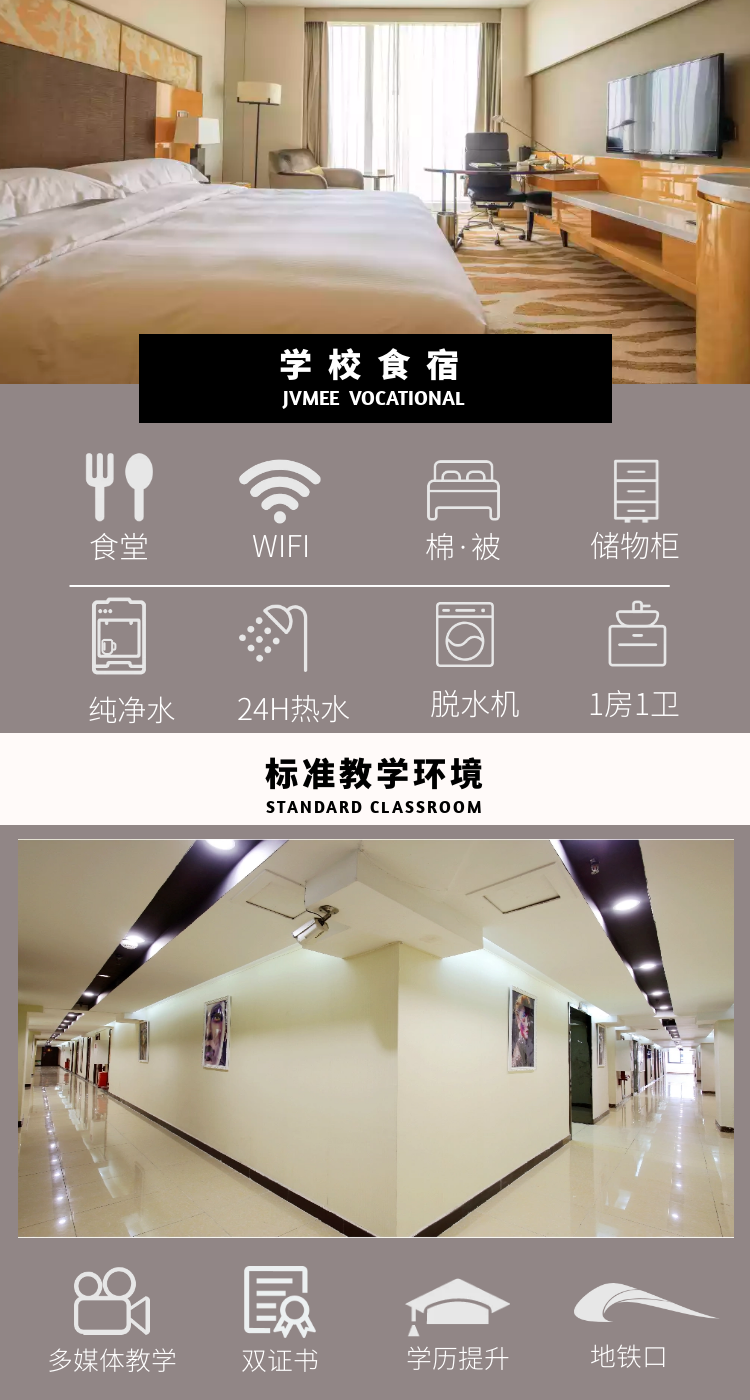 巨美学校食宿条件